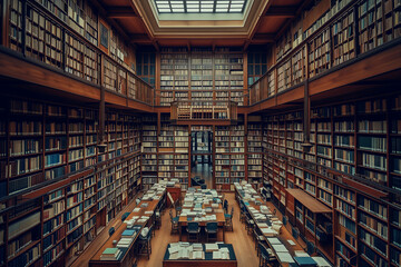 large library