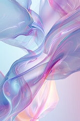 Vibrant Abstract Fluid Shapes for Dynamic Wallpapers or Graphic Design Inspiration