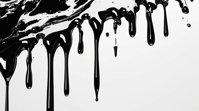 Dripping Details Emphasize fluidity and motion