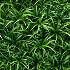 Seamless green grass pattern