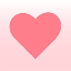 heart illustrations, Love symbol icon set, love symbol vector.