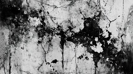 Fototapeta premium Grunge texture black and white