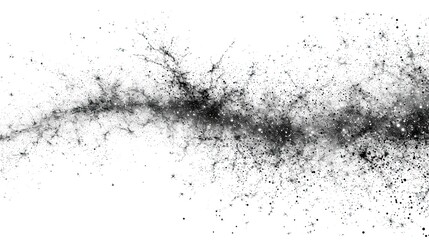 Fototapeta premium Rusty dots texture black and white minimal texture