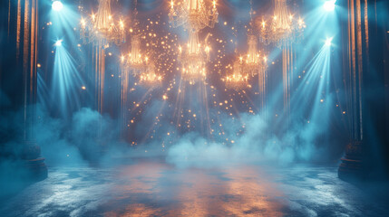 Wedding background. Wedding backdrop. Generative AI