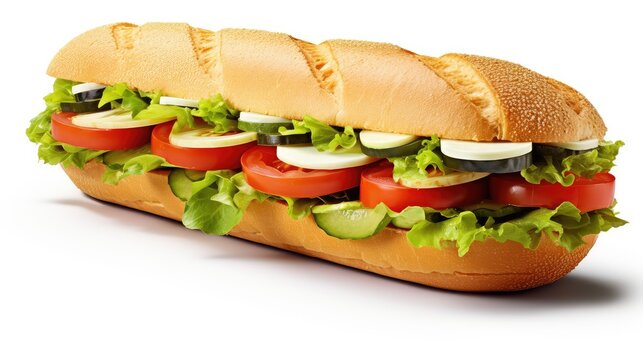 tasty subway sandwich