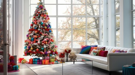 Fototapeta premium trendy modern holiday pattern