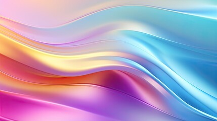 Fototapeta premium Abstract Holographic Rainbow Color Background