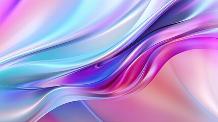 Abstract Holographic Rainbow Color Background