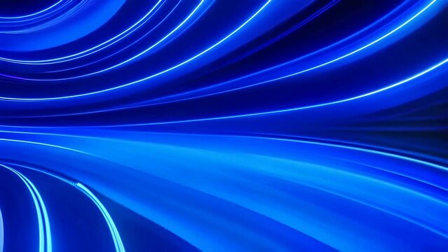 Abstract Neon Light Curves Background
