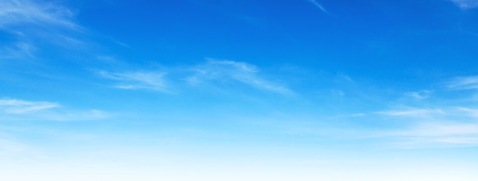 blue sky with white cloud background