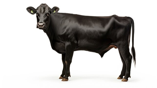 cattle black beef cow