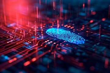 Fingerprint on a technology chip