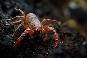 spider on the ground