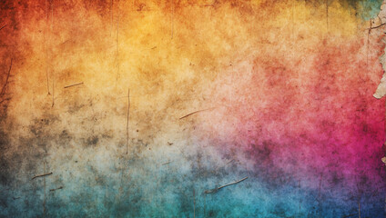 Abstract colorful background in grunge style