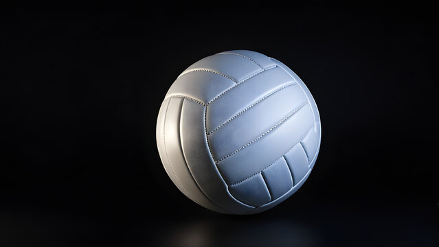sports, An image expressing the characteristics of volleyball. Generative AI.