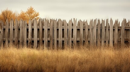 Fototapeta premium agriculture wood farm fence