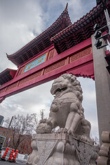 Chinese temple in Chinatown