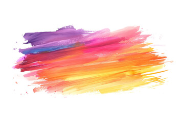 warm and vibrant watercolor brush strokes, evoking the colors of a beautiful sunset sky.