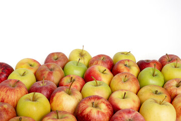 viele, verschiedene Äpfel