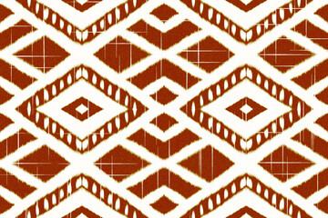 ikat African Indian art, Abstract White. Ethnic beautiful seamless pattern. India Thai pattern. Mexican striped style. Native traditional. Design for background, fabric, clothing Kente.