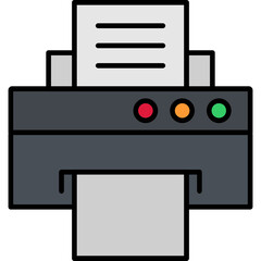 Obraz premium Printer Icon