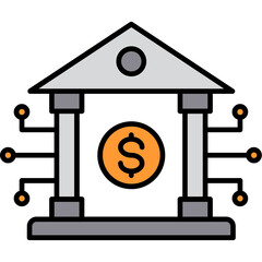 Banking System Icon