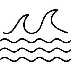 Obraz premium Sea Icon
