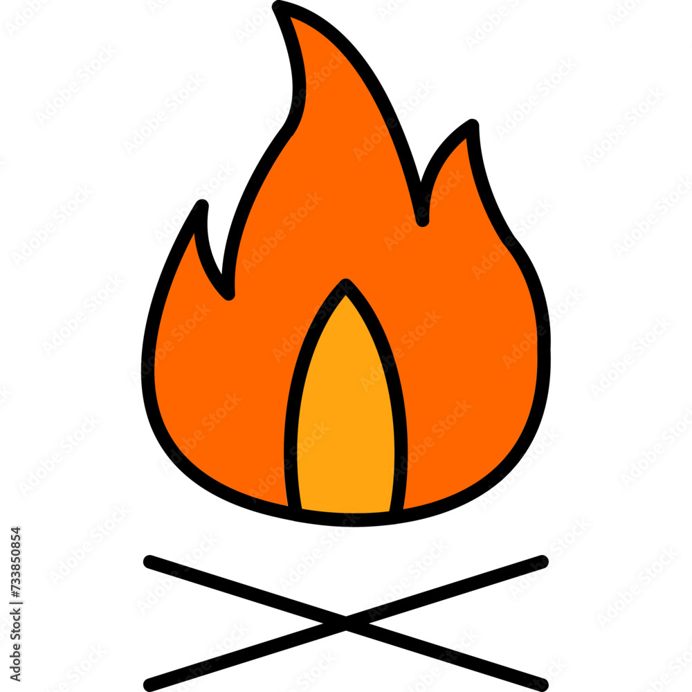 Poster Fire Icon