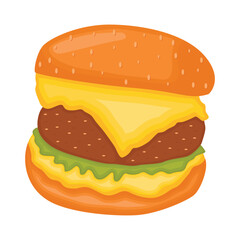 burger illustration