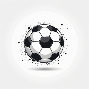 Soccer Design Vector Icon Isolated on White Background