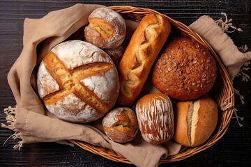 Artisan Bread Basket: Freshly Baked Delights