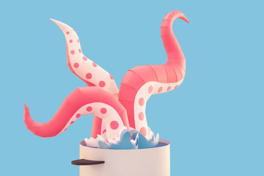 Octopus in a pot