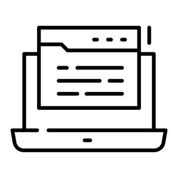 Loading web builder tool vector outline design, Web design and Development symbol, user interface graphic sign, website builder stock illustration, Installing web browser or Software Program concept