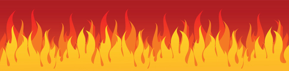 vector background blazing fire