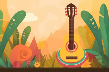 Festa Junina Celebration. Festa Junina Concept. Festa Junina Theme. Festa Junina Background.