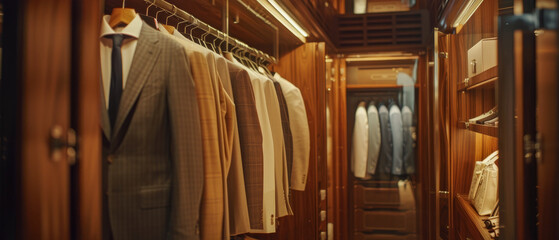 luxury wardrobe
