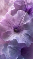 Petunia Poetry: Dive into the intricate world of petunia petals.