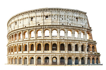 Ancient Arena Majesty on Transparent Background, PNG