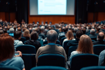 Attendants Absorbing Insights at the Conference