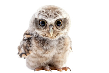 Adorable Owlet on Transparent Background, PNG