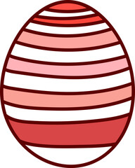 Easter children and rabbit eggs cute spring hand drawn illustration