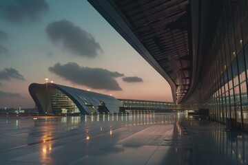 Hd image of  airport.