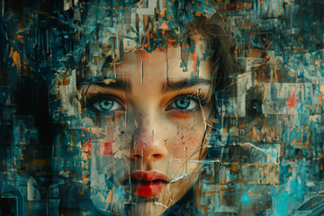 Mixed Collage Photo Artwork