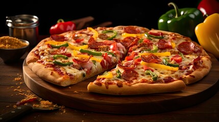 delicious holiday pizza