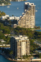 Fototapeta premium Architecture of the city of Miami, in the south of the United States