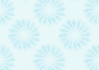 抽象的な青いの花の背景イラスト