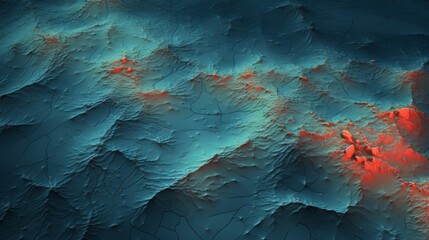 Abstract Topographic Elevation
