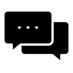 Speech bubble icon