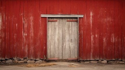 country red barn door