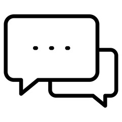 Speech bubble icon